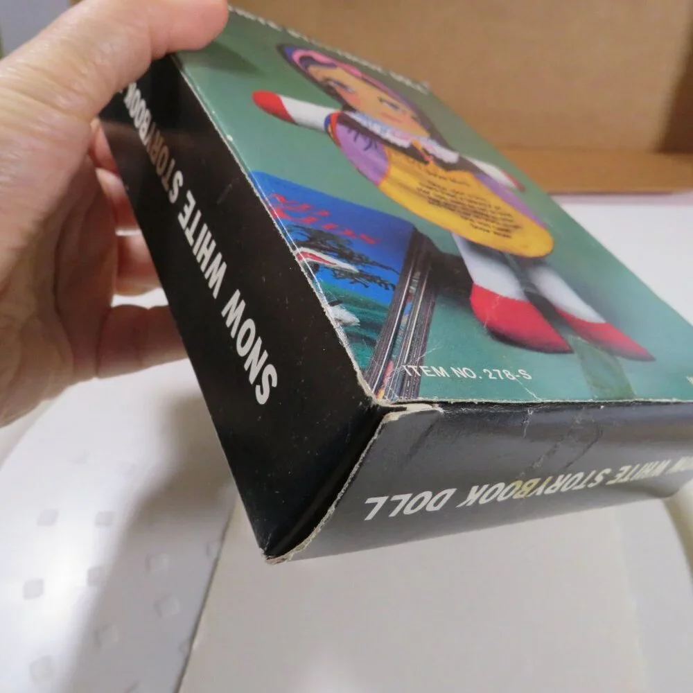 BOX for Snow White Story Book Rag Doll Flip Up Book, BOX ONLY